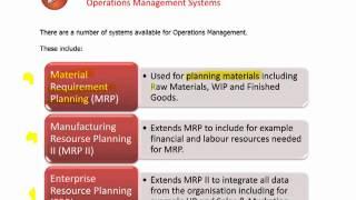 CIMA E1 - 7 Operations mgmt, VCA, management systems, quality