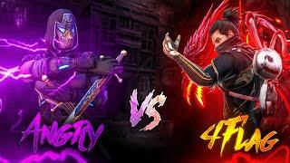 NG ANGRY VS 4 Flag Gamer||ON Live||Fight  Of Legacy️ || FREE FIRE