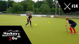 Field hockey 14 | Training - passing and receiving the ball in move