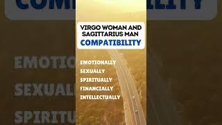 Virgo Woman With Sagittarius Man Compatibility #zodiac #dating #shorts