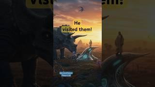 Jesus Meets Dinosaurs and Aliens ! #shorts