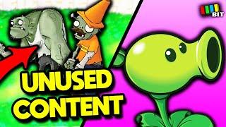 Plants vs. Zombies BETA Content & Unused Mini-Games | LOST BITS [TetraBitGaming]