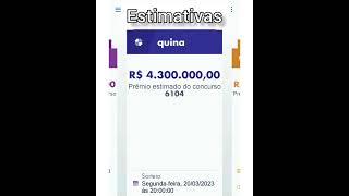 Estimativas 20/03/2023 #caixa #jogosdehoje #loteria