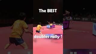 The BEST Table Tennis doubles rally of 2023 ! Better buckle up 