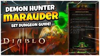 Diablo 3 EASILY MASTER Demon Hunter Set Dungeon for Season 28!