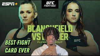 UFC Fight Night Blanchfield vs Barber| LIVESTREAM