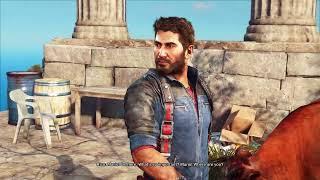 Funny Moments: Mario Teases Rico with a Cow in Just Cause 3