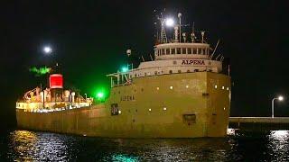 SS Alpena - The Oldest Laker Entertains the Crowd With Her Steam Horns