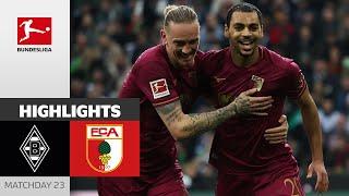 Hattrick Hero Claude-Maurice! | Borussia M'gladbach - FC Augsburg 0-3 | Highlights | Bundesliga