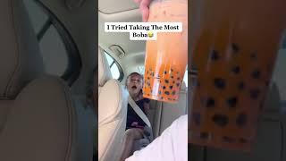 She Takes Her Boba Serious