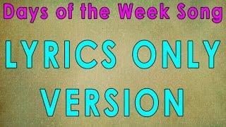 Days of the Week Song | Days of the Week | Jack Hartmann | Educational Songs