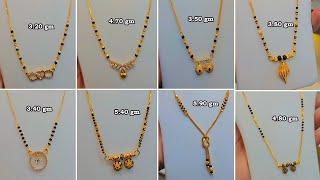 Daily wear Gold Mangalsutra Designs With Weight and Price | Shridhi Vlog