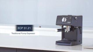 De'Longhi ECP31.21 Traditional Pump Espresso Machine - Black