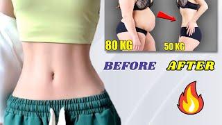 50 Min Exercise to Lose Weight and Stubborn Belly Fat