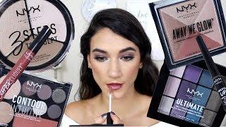 BRAND NEW NYX Makeup Haul | First Impressions & Swatches