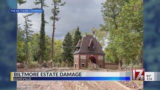 Damage at the Biltmore Estate