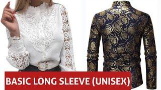 How to Cut a Basic Long Sleeve Pattern (Best Method)