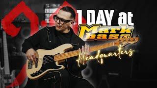 One day at Markbass Headquarters - Cristian Capasso