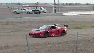 more j swapped turbo nsx track footage