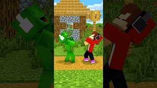 JJ vs Mikey Who Won? - Maizen Minecraft #shorts #minecraft