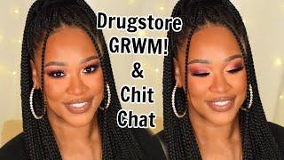 FULL FACE DRUGSTORE MAKEUP & CHIT CHAT...