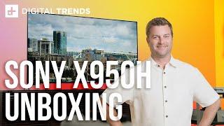 Sony X950H 4K HDR TV Unboxing, Setup, Impressions