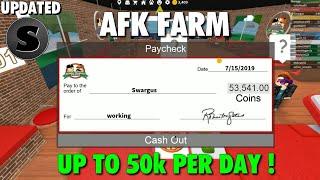 HOW TO AFK FARM MONEY on Work at a Pizza Place ! Roblox (Updated)