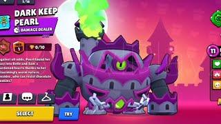 Dark Keep Pearl Gameplay | Winning animation Losing animation |@BrawlStars#brawlstars @supercell