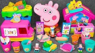 92 Minutes Satisfying with Unboxing Peppa Pig Ice Cream Truck, Cute Peppa Food Toys Collection ASMR