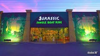 Jurassic Jungle Boat Ride  - Tennessee Tourist Trap Attractions