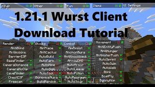 How to get 1.21.1 Hacked Client Wurst for Minecraft 2024