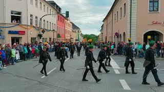 Große Bergparade zu 500 Jahre Marienberg, 10.7.2022