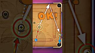  Easy Bat Hard Shot Autoplay  Carrom Boy Nitya  #carrompoolnitya #carromdiscpool #carrompool