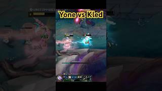 Yone vs Kled#lol #outplay #riot #lolshorts #gaming #league #yone #kled #shorts #lofi #short #top