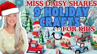  9 Fun Holiday Crafts for Kids! | Smart Start with Miss Daisy 