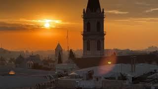 I saw the holy city, Jerusalem, coming down from heaven prepared as a bride adorned for her husband