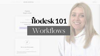 Flodesk Workflow Tutorial | (Automatic Freebie Delivery Emails & More!)