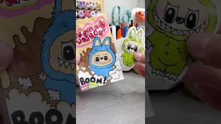 DIY Mystery POP Mart squishy! #popmart #papersquishy #squishy #papercraft #cutepapercraft  ￼