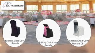 Chair Covers for Rent - beyond Elegance