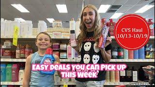 CVS HAUL 10/13-10/19 EASY DEALS YOU CAN PICK UP THIS WEEK