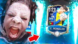 Speeds *LUCKIEST* Fifa Mobile pack Opening (Packs TOTS RONALDO & becomes WHITE) 