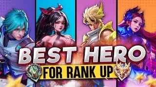 TOP BEST HEROES  TO SOLO RANK UP TO MYTHICAL IMMORTAL (SEASON 33) | MOBILE LEGENDS