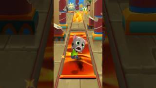 Talking Tom Gold Run Funny Lava Fails #shorts #viral