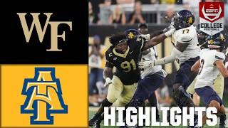 NC A&T Aggies vs. Wake Forest Demon Deacons | Full Game Highlights | ESPN College Football