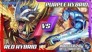 Red Hybrid vs Purple Hybrid - Booster 2.0 Matchplay Commentary