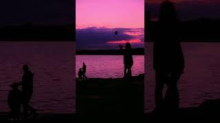 Father Daughter playing football was too sweet #sunset #photography