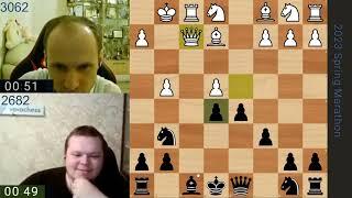 ГАМБИТ ВОВЫЧЕССА! // GM СЕРГЕЙ ЖИГАЛКО vs CM ВЛАДИМИР МИХАЙЛОВСКИЙ