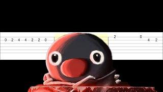 Noot Noot Theme Song But It's Mozart Lacrimosa  (Easy Guitar Tabs Tutorial)