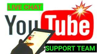 how to contact to youtube creator support || latest update live chat||