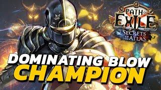 The COOLEST MINION BUILD I've EVER PLAYED! - Champion Summoner Dominating Blow PoE 3.26